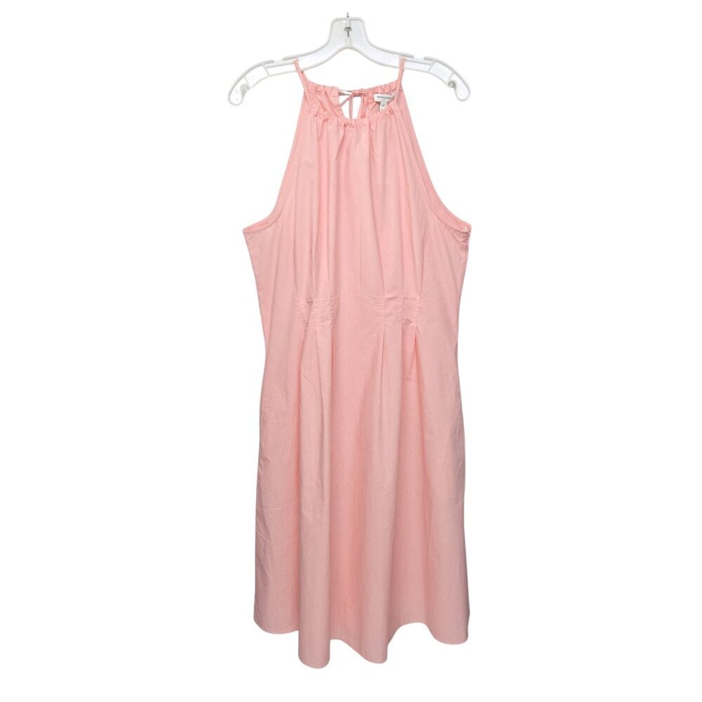 Banana Republic Pink Halter Midi Dress